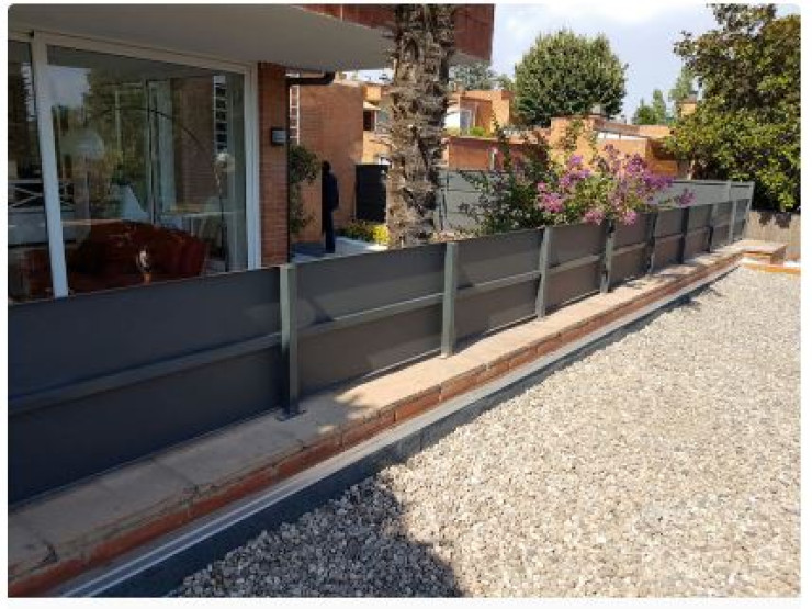 Vallado Perimetral para Jardín de Vivienda Particular